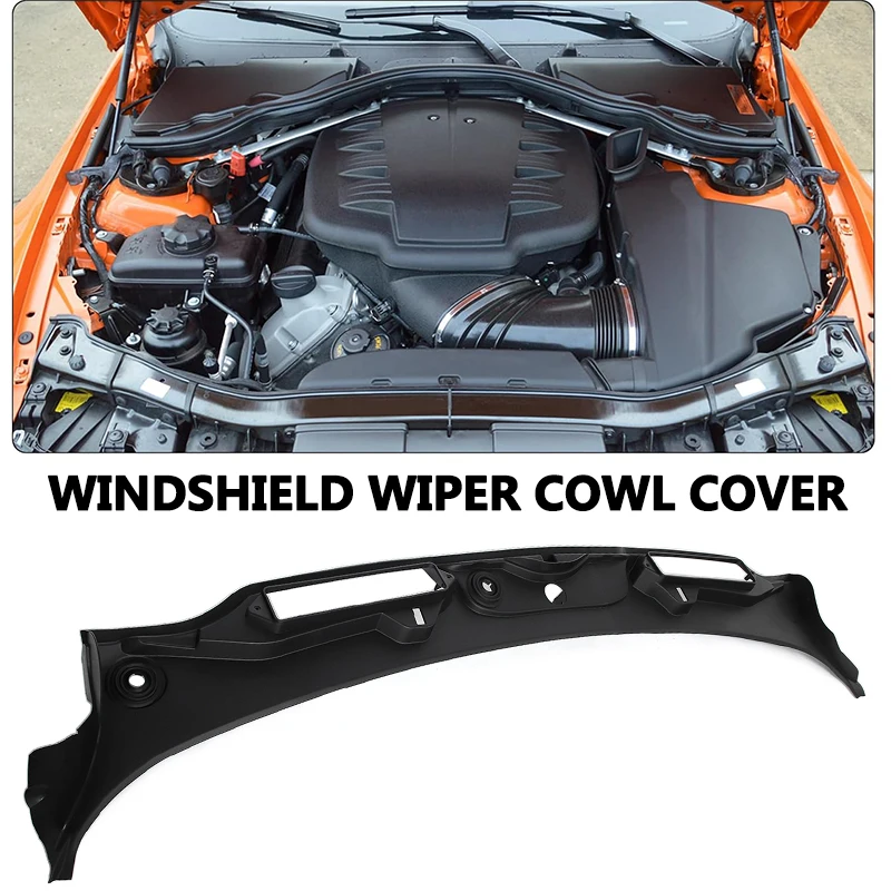 

For BMW E92 E93 06-13 Windshield Wiper Cowl Panel Cover Replace For 51717161033