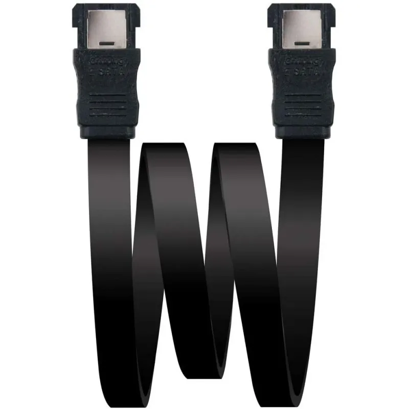 Nanocable external data Cable eSATA 0.50m-black Color 10.18.0401 tintasycartuchos.com