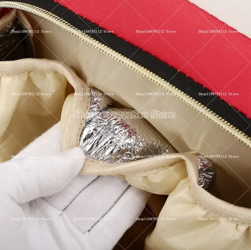 Borsa per il cambio dei punti Borsa per la madre alla moda multifunzionale di grande capacità Cartoon Anime Zaino per pannolini per biberon impermeabile carino