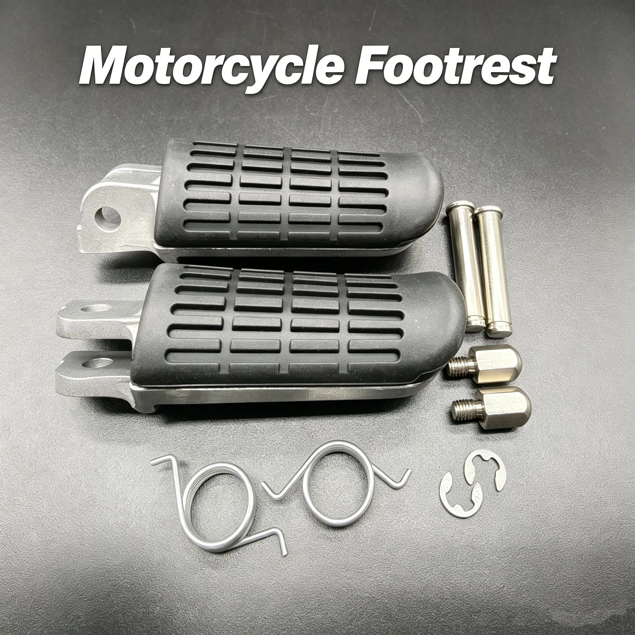 .Foot Pegs Front Footrest For Honda VFR800 Interceptor 1998-2001 CBR600F 1987-1998 CB600F Hornet 600 1998-2006 CBR1000F 1987-99