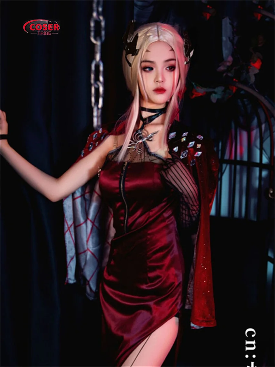 COSER TRIBE Anime Game Path to Nowhere Eirene elegance  ceremonial dress  Halloween Carnival Role CosPlay Costume Complete Set