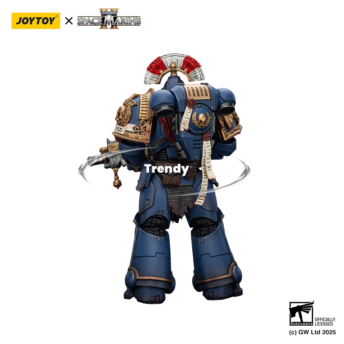 

【Spot】JOYTOY Warhammer 40K 1/18 Extreme Warrior Sacred Armor Soldier Model Toy Gift collection