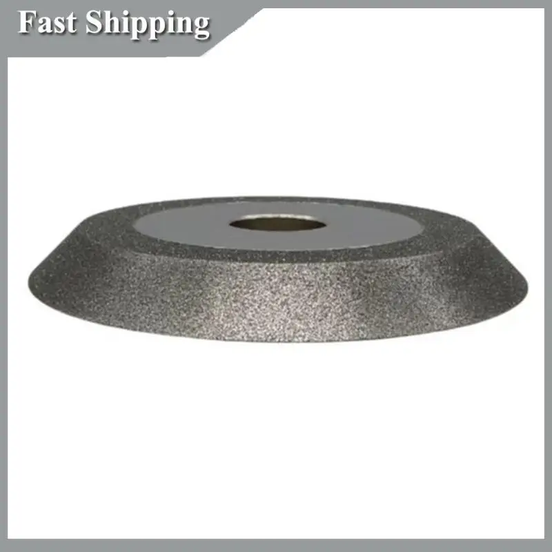 

A91P Diamond Grinding Wheel Bevel Wheel Sharpener Electroplating 100 Mm Diameter 20 Inner Hole 45 Degrees 200 Mesh