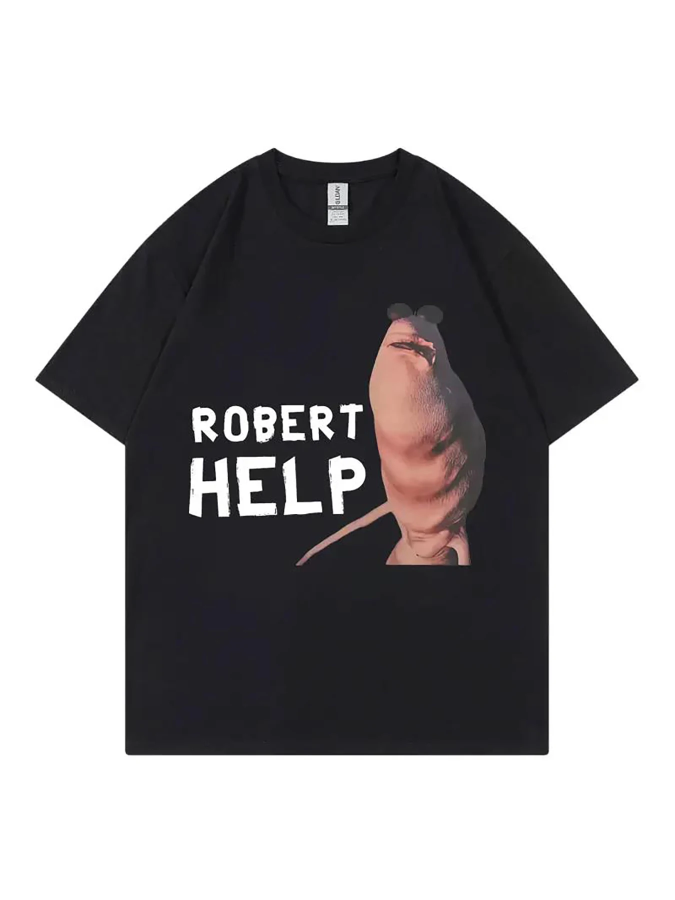 تي شيرت Marcus The Worm Meme - قطن كبير الحجم، تي شيرت برسومات دودة مضحكة