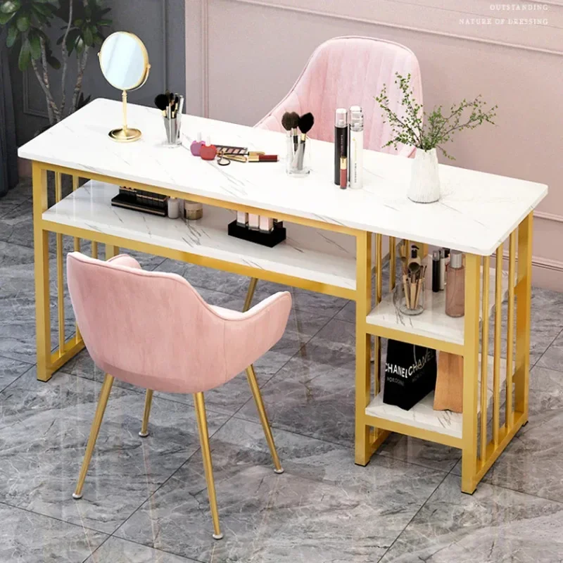 Nail Chair Portable Table Manicure Salon Station Pink Furniture Beauty Professional Aesthetic Desk Nails Designer