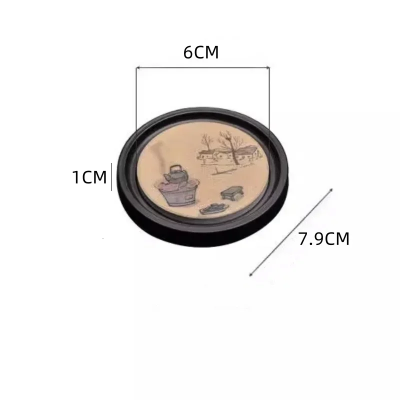 Runde Holz Tasse Matte Hitzebeständige Untersetzer Chinesischen Stil Kreative Kung Fu Tee Zeremonie Kaffee Tisch Tischset Küche Zubehör