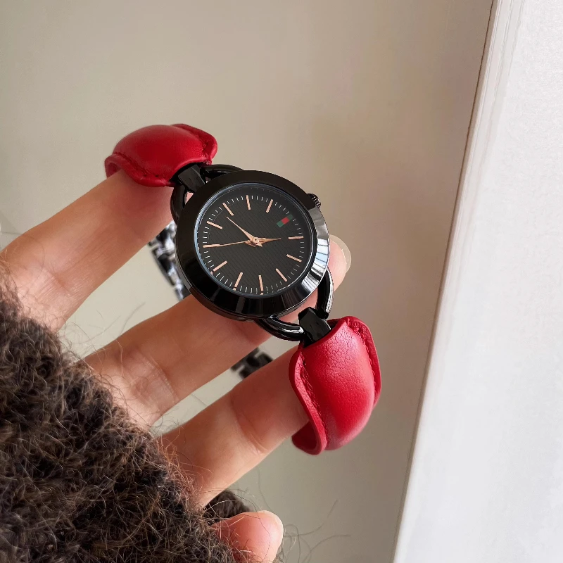 Classic Trend Ladies Watch Elegant Simple Retro Waterproof 2025 Quartz Watch Birthday Gift