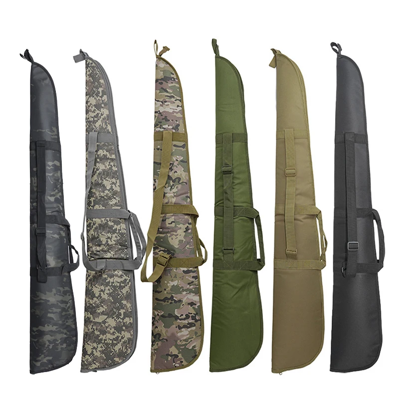 Outdoor Air Cushion Shoulder Bag Hunting Protection Box Backpack Tactical Gun Bag Long Gun Equipment Bag