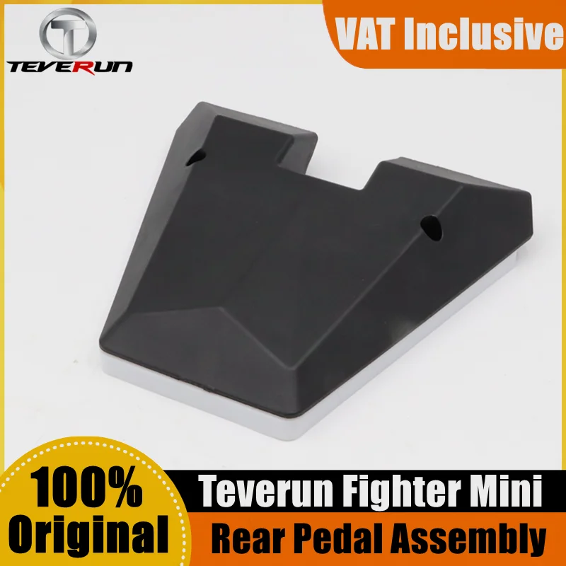 Original Rear Pedal Cover For Teverun Fighter Mini Fighter Mini PRO Electric Scooter Rear Pedal With Plastic Cover Accessories