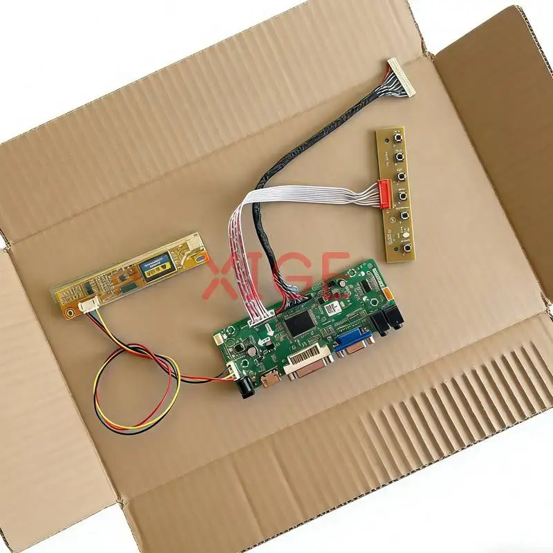 

Плата контроллера экрана для TM150XG LTN150X6 LTN150XG LTN150XB 1024*768 VGA DVI HDMI 1-CCFL 1024x768 30-контактный LVDS комплект DIY