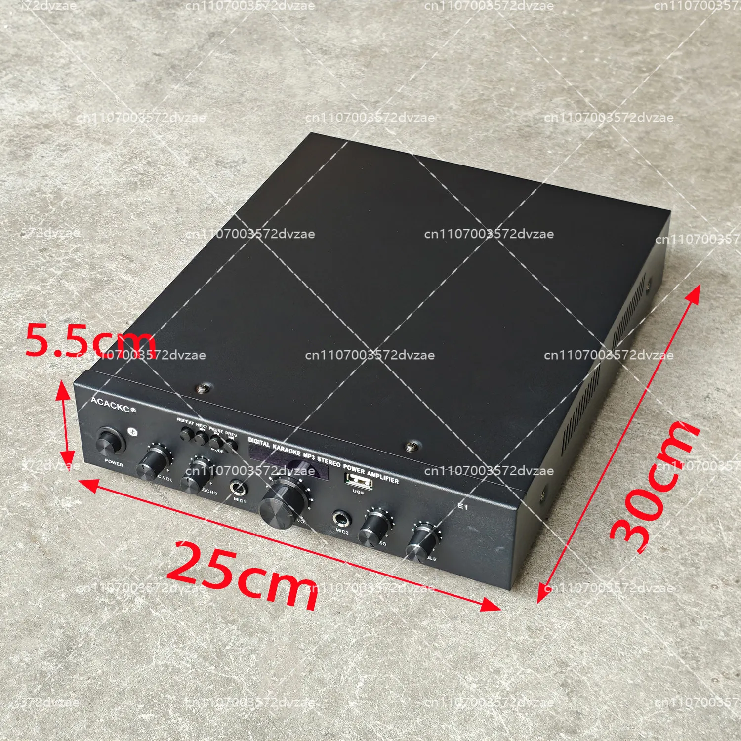 Clearance Inventory Boutique Imported Power Amplifier Tube Household Power Amplifier 220V2 Channel Karaoke Power Amplifier
