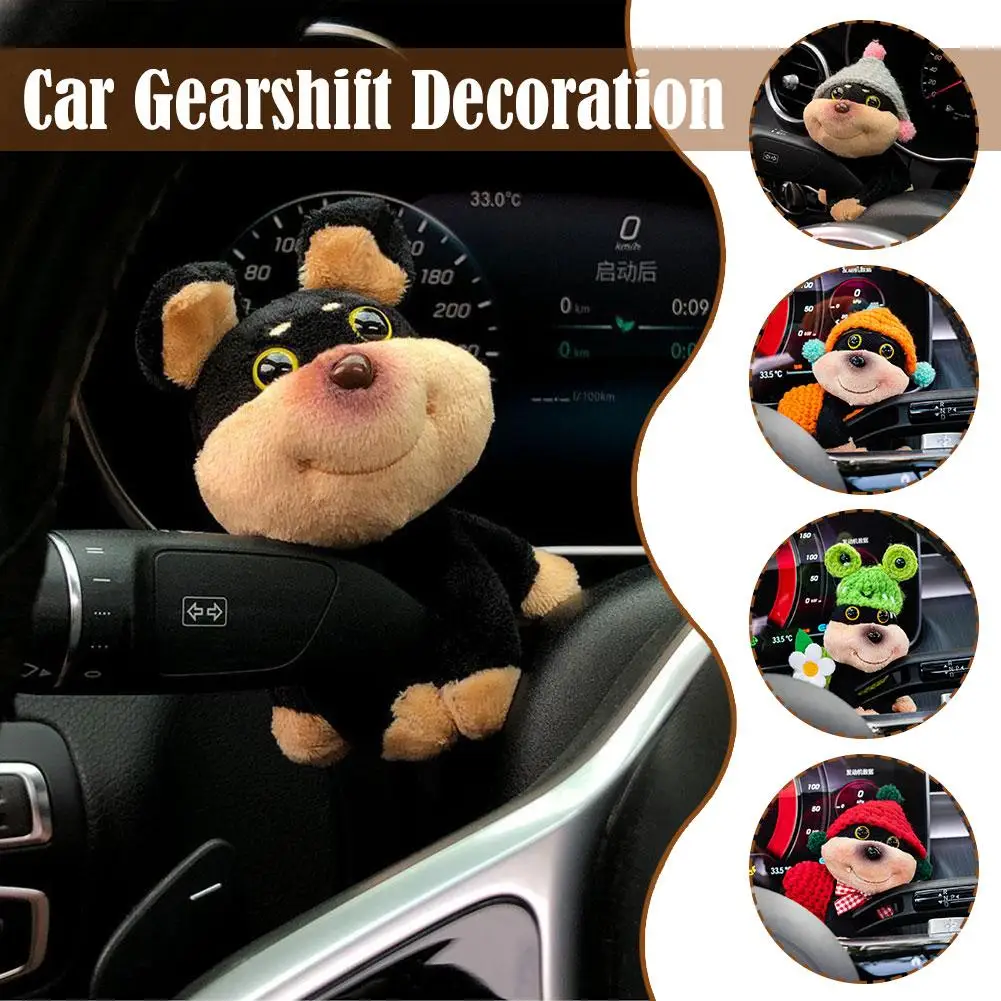 

Милая пчела, щенок, авторучка, декоративная подвеска, интерьер автомобиля, стеклоочиститель, подарок, плюшевый переключатель, аксессуары, рождественская кукла E8T0