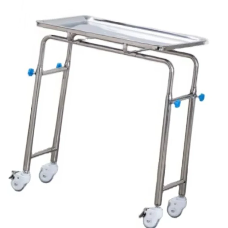 

Больничная повязка Тележка из нержавеющей стали Хирургическая тележка Медицинский инструмент Трехслойная тележка