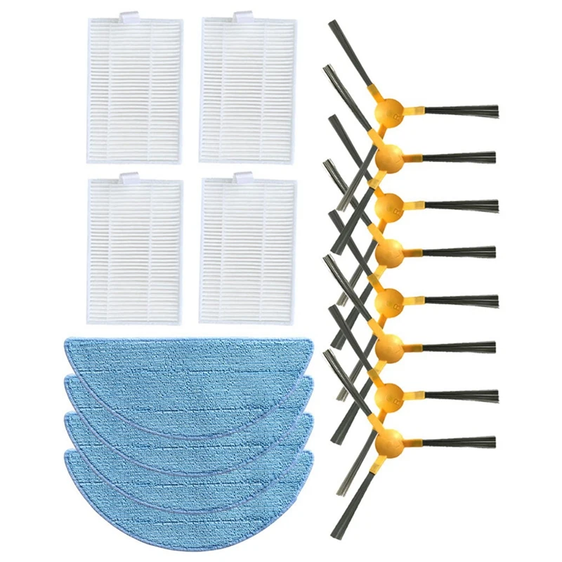 Main Side Brush Mop Cloth Hepa Filter Spare Parts Replacement Accessories For Proscenic 800T/LIECTROUX C30B E30 Vacuum Cleaner