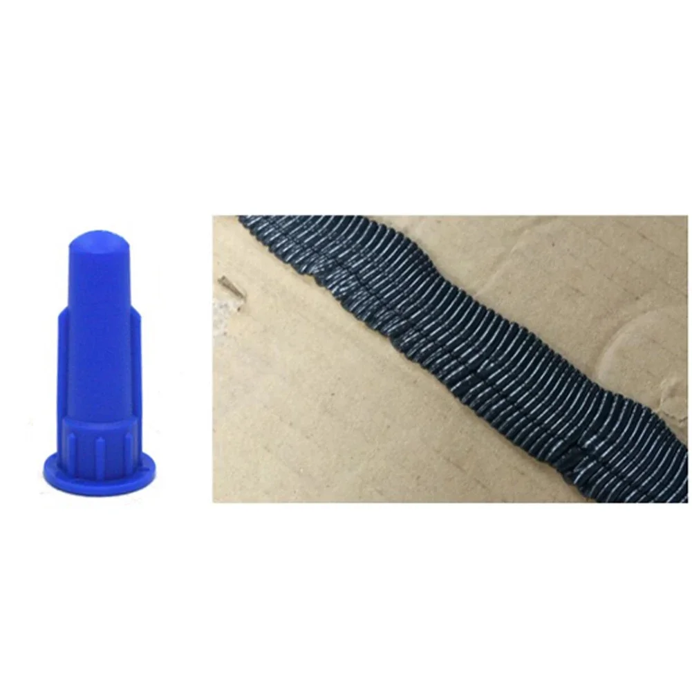 Nozzle Accessories Part Nozzle Silicagel Spray Tip 13.3mm 56mm*13mm 5pcs Blue Cartridge Type Caulking Caulking Spare Cylindrical