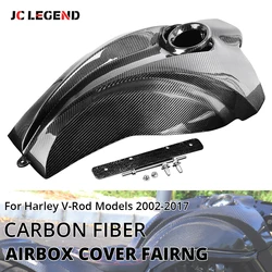 Carbon Fiber Air Box Airbox Cover Cowl Fairing for Harley V-Rod VROD VRSC Night Rod VRSCDX Muscle VRSCF VRSCAW VRSCA 2002-2017