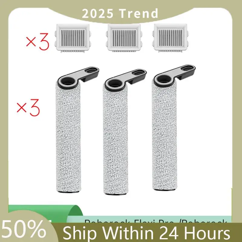 A75X العلوي ل Roborock Flexi Pro /Roborock A20 Pro روبوت فراغ الأسطوانة فرشاة مرشحات Hepa الملحقات الأساسية فراغ الملحقات