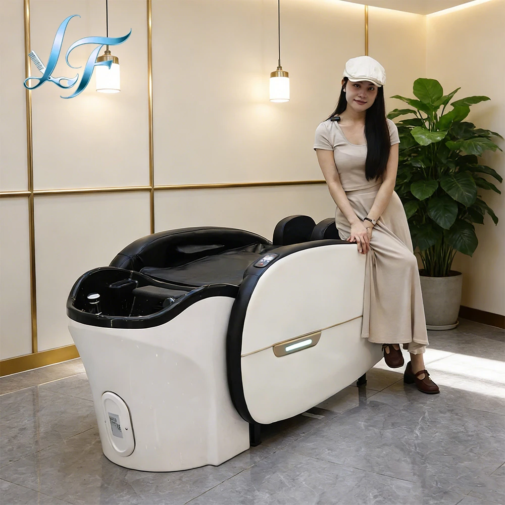 

Latest Modern Intelligent Comfortable Electric Multipurpose Hair Washing Salon Table Massage Shampoo Bed Ergonomic Durable Beaut