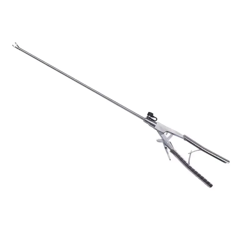 Laparoscopic Surgical Instruments Needle-holding Forceps, Straight Elbow Automatic Homing Forceps