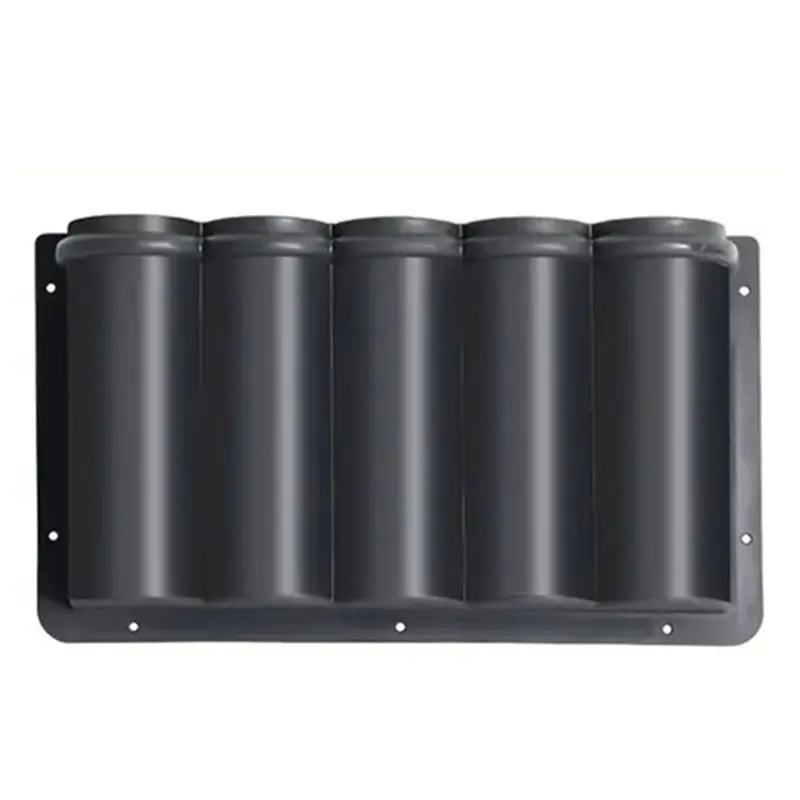 

Efficientt-Screw Included 5 Tube RV Door Pocket Organizer Box Storage Pockets For Motorhome Caravan Truck Boat Interior