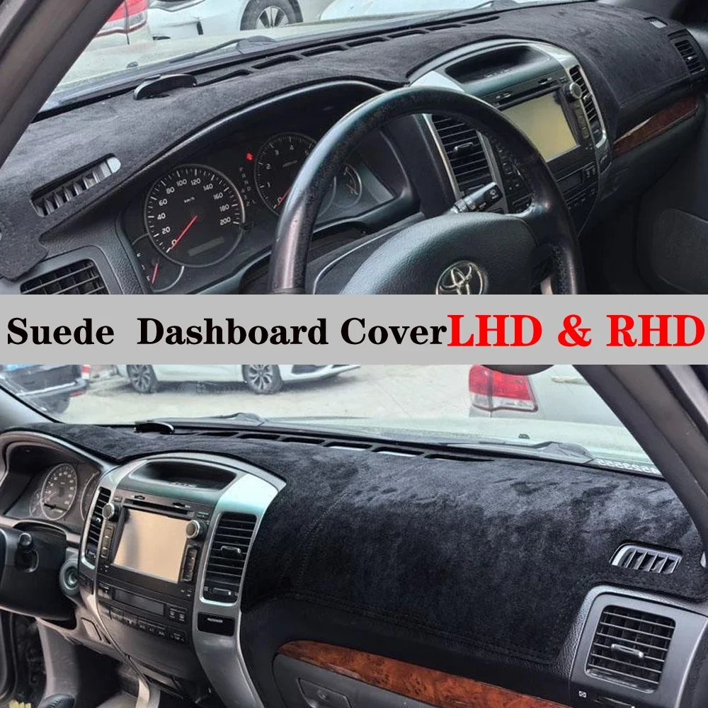 

For Lexus GX470 GX 470 J120 120 2002 - 2009 Suede Leather Dashmat Dashboard Cover Pad Dash Mat Carpet Car-Styling Accessories