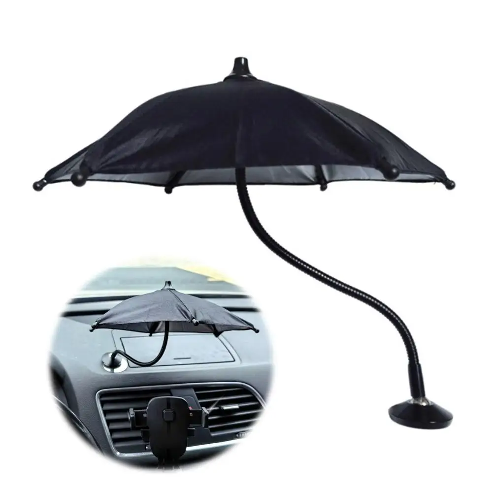 Magnetic Phone Umbrella for iphone 15/14/13/12 Pro/Pro Max Anti-glare Sun Shade Shield Cover 360° Rotation Mini Umbrella 24cm