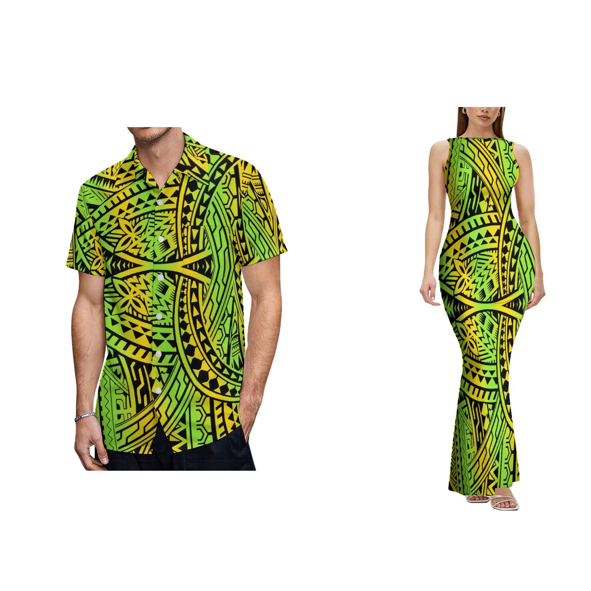 Dropshipping Custom Logo Fashion Ladies Backless Dress Hawaii Style Design Sleeveless New Zealand Print Dress