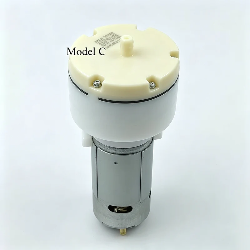 DC 12V Micro 555 Air Pump 60mm Large Flow WP36 Negative Pressure Vacuum Pump DIY Inflator Packer for DIY Projects