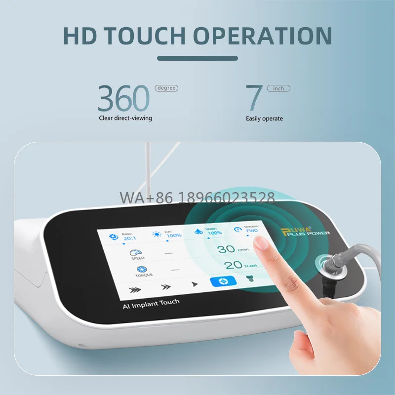 

Стоматологический бесщеточный микромотор для имплантологии и хирургии, система для стоматологических операций