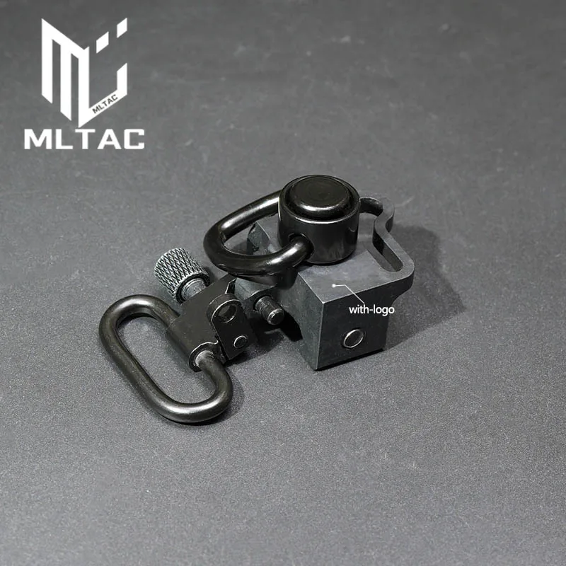 Airsoft QD Sling Swivel Mount Adapter Tactical Rail Sling Quick Release Button For MLOK A 20MM Shoulder Strap Mount Accessory