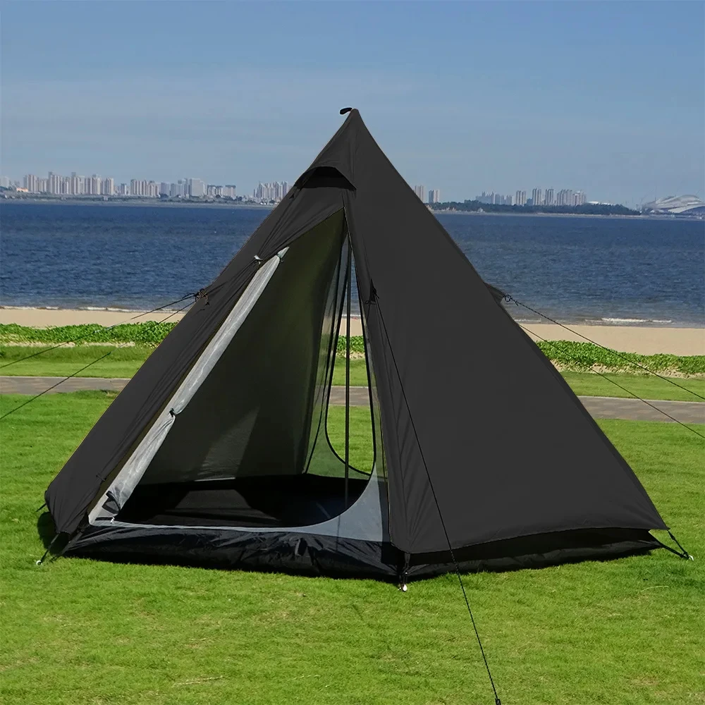 Camping Tent Travel Family Tourist Double Layer Outdoor Hiking Large