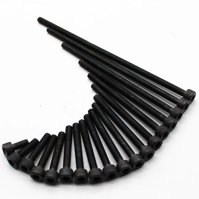 

Винты с шестигранной головкой M7, длина от 10 до 200 мм, полностью резьбовые, высокая прочность на растяжение 12,9