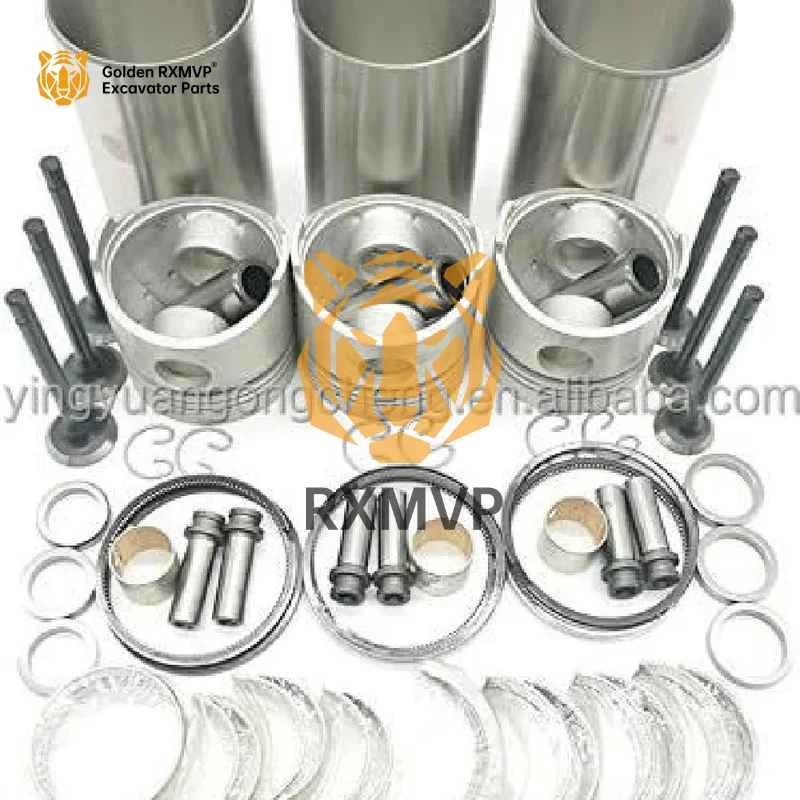 Excavator parts Overhaul Rebuild Kit for Caterpillar CAT Engine C1.3 Liner&piston&ring&Valves&Bushing&Full Gasket Kit