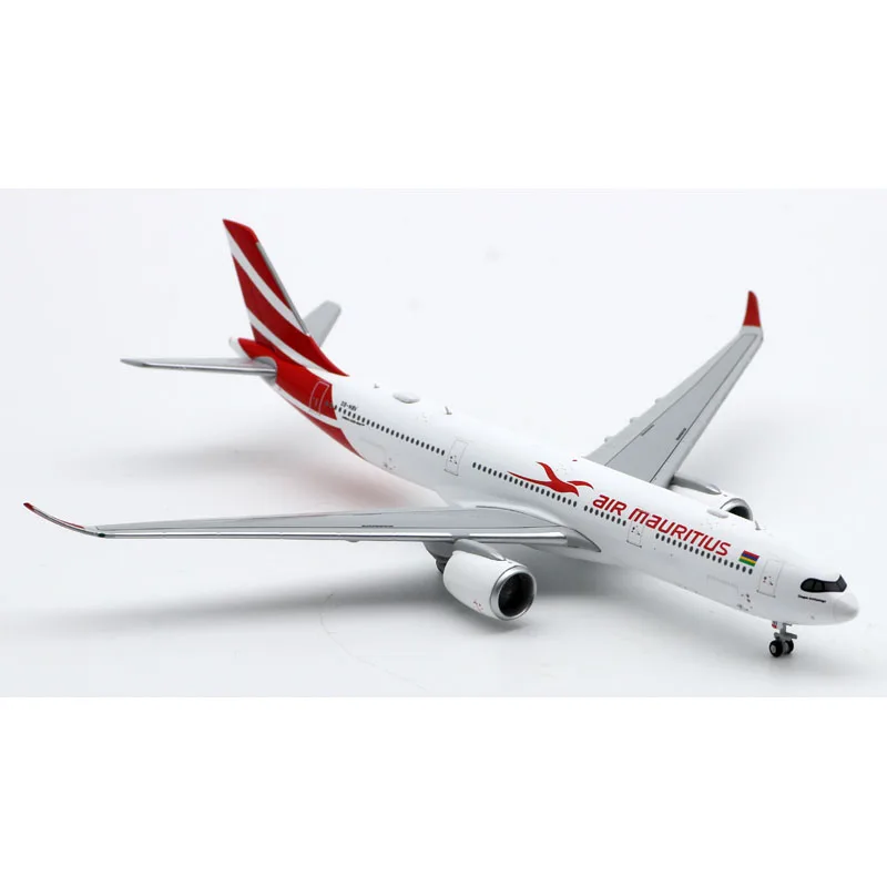 Xx4169 alloy collectible avião presente jc asas 1:400 ar mauritius airbus A330-900NEO diecast aircarft jet modelo 3b-nbv com suporte