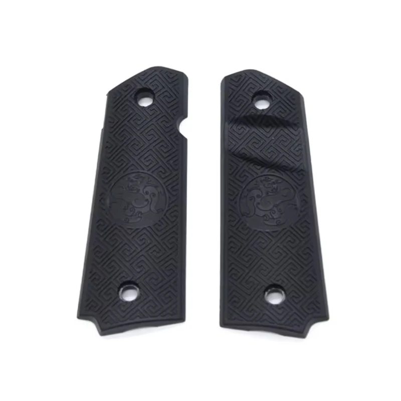 1911 Grip Patch Skull Head Dragon Pattern Nylon Handle Model Toy Model Accessories