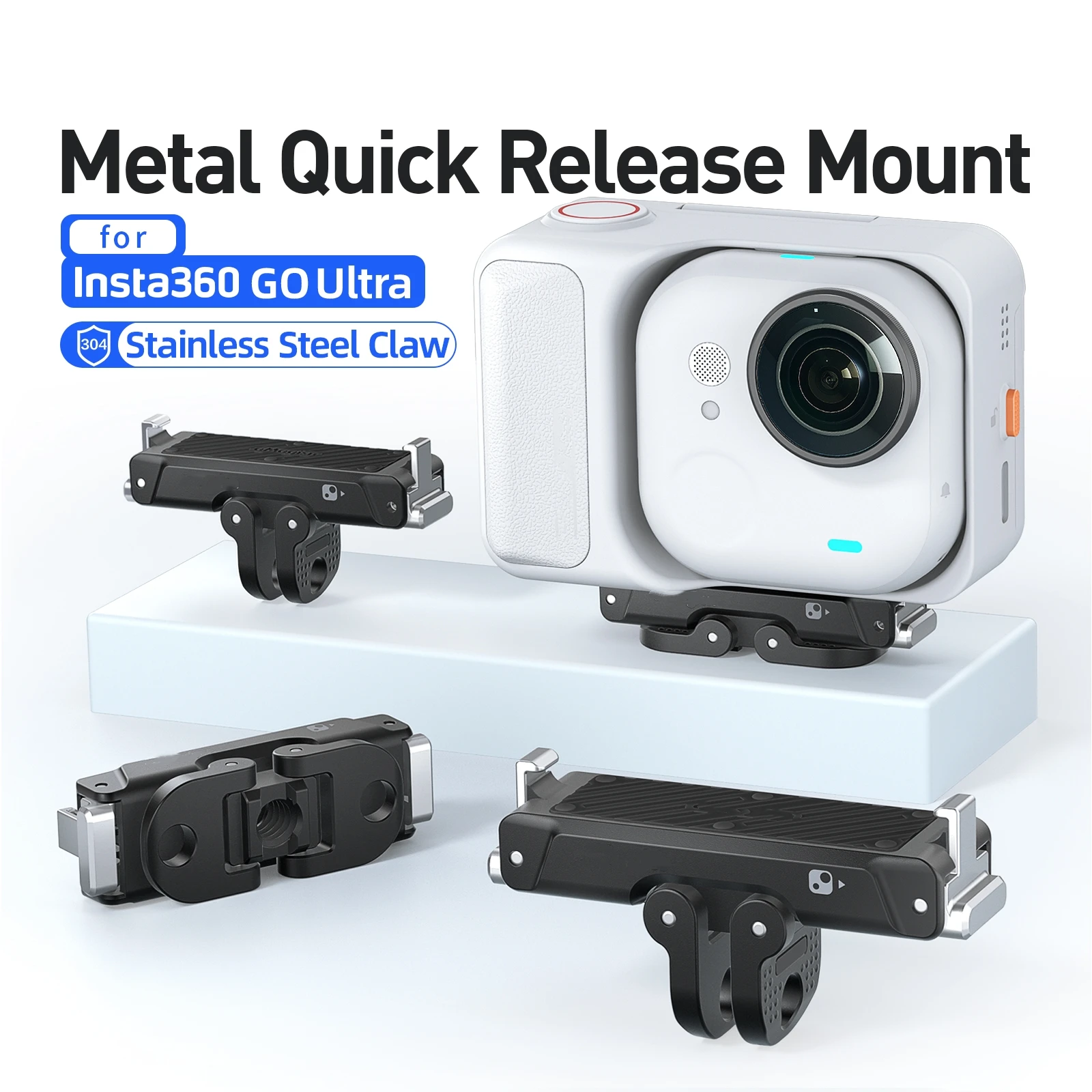 Odpowiednie do Insta360 GO Ultra metalowe szybkozłączki, metalowe magnetyczne szybkozłączki, akcesoria.