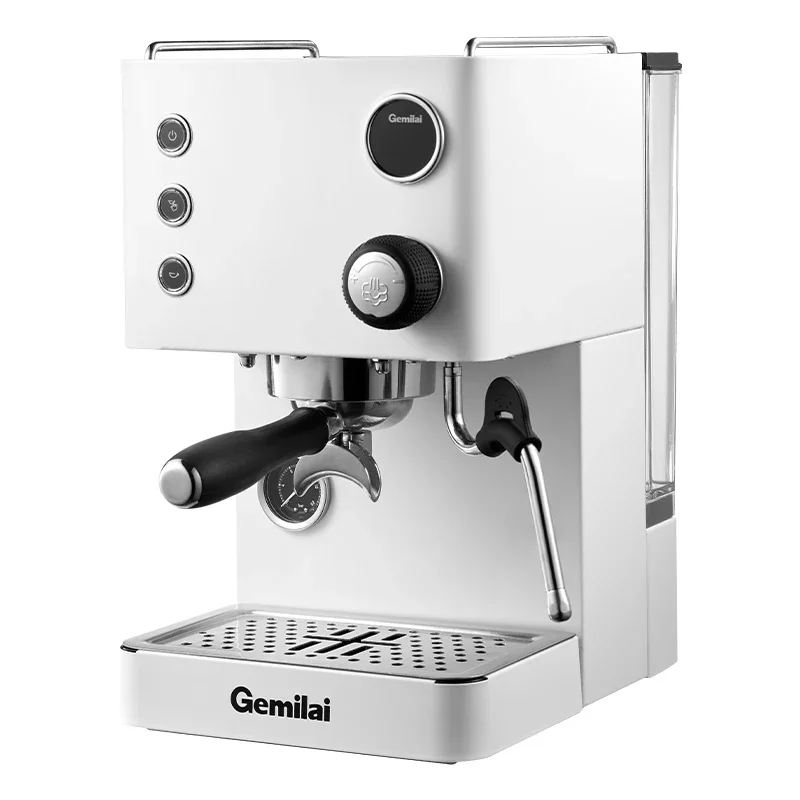 New Stock CRM3007L Sale Imported Coffee Pump Retro Steam Foam Manual Home Expresso Coffee Makers Machine