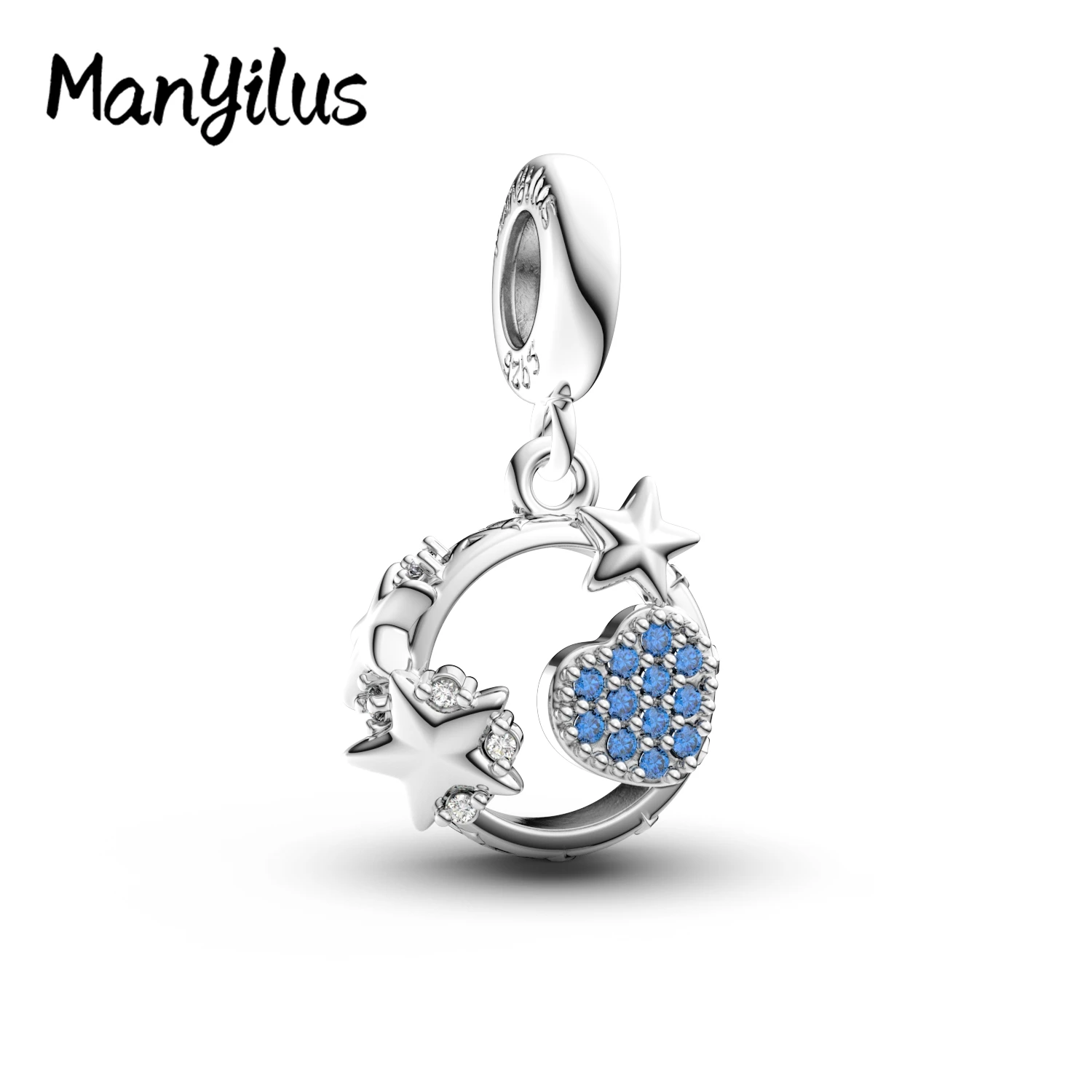 

Manyilus Hot Sale Sea Star Charms S925 Sterling Silver Trinkets Beads For Original Bracelet Charm 925 Diy Jewelry Gift