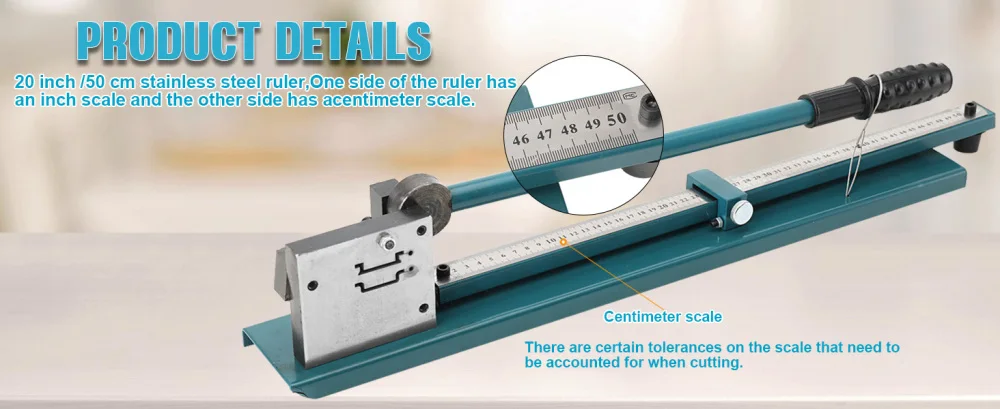 0.5-1.5MM Manual DIN Rail Cutter Double Slot Steel and Aluminum Rail Cutting Machine DC-35