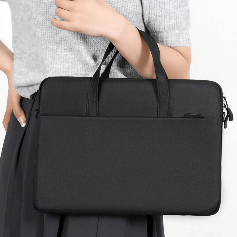 Модный легкий портативный портфель на одно плечо, портативный портативный деловой портфель для поездок на работу, 13-дюймовая сумка для ноутбука