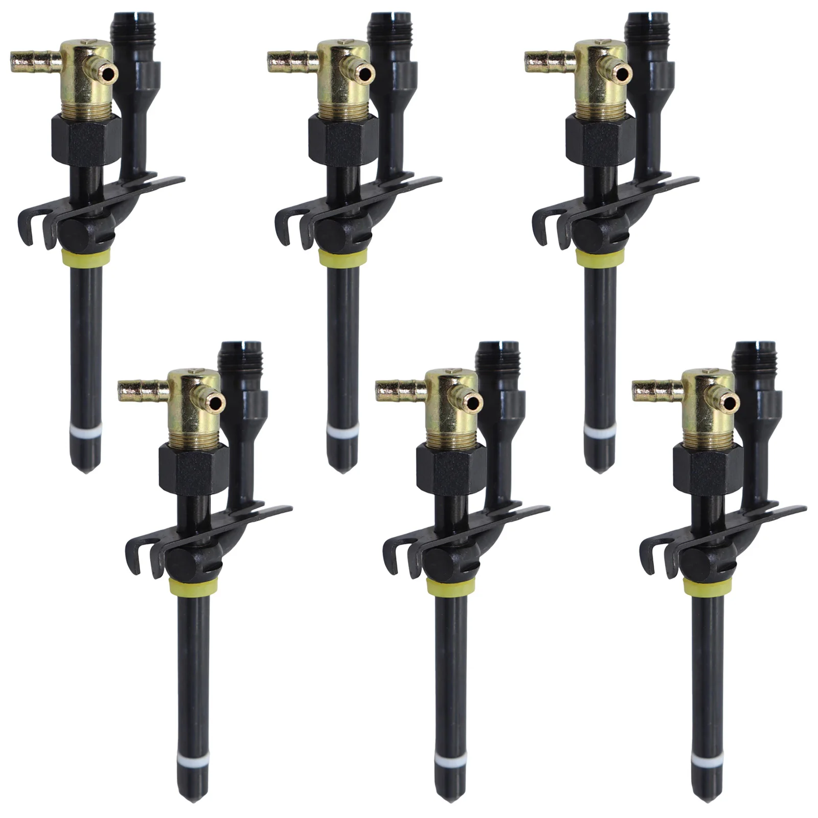 

6PCS Fuel Injector 17391-53000 For Kubota L2850F L3450DT M4030DT M5030SU L2650DT L2850DT L3250DT L3250F L2650DT-GST L3450DT-GST