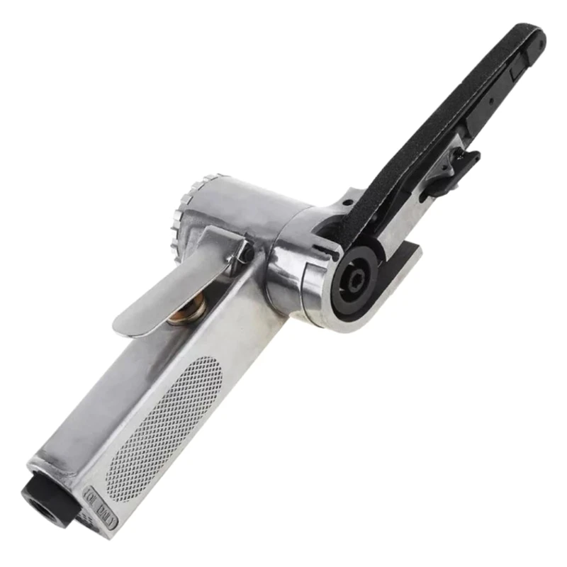 산업용 공기 전동 벨트 샌더 키트 1.5HP 모터 180 ° 회전 디버링 캐스팅 표면에 적합한 금속 마감 C7AC