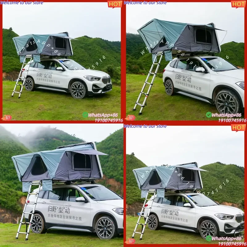 

CE Certificate Buy China Car Truck SUV Clam ABS Hard Shell Car Roof Tent 4 Person for Outdoor Camping