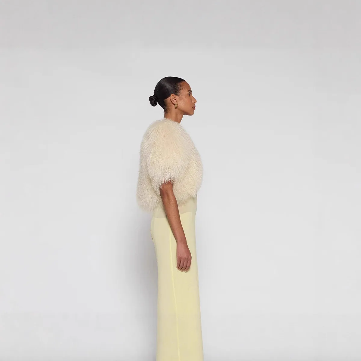 Autumn Winter Teddy Faux Fur Coat Women's Wedding Cowl Ne awl Artificial Leather Cosplay Prop ort Sve Belted Waist