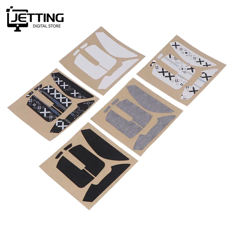 1 Juego de pegatinas antideslizantes para ratón ultravioleta para VIPER V3 PRO, cinta antisudor antideslizante, parche antisudor con textura de copo de nieve ultrafino