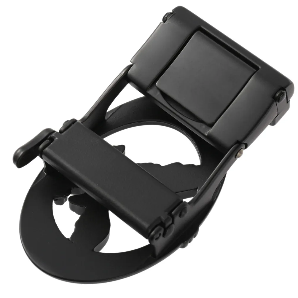 Черная овальная пряжка для ремня с узором орла, мужская модная автоматическая пряжка из сплава, классический деловой ремень для отдыха, аксессуары 3,5 см