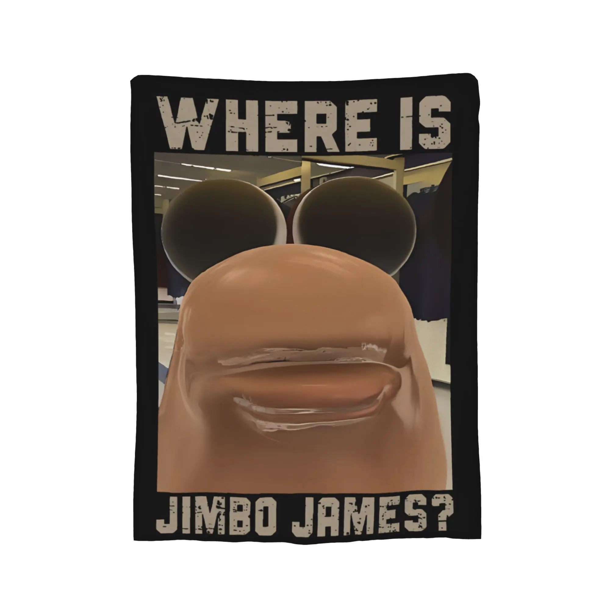 Marcus The Worm Virtual Chat Meme Where Is Jimbo James  Blanket  Plush Funny Warm Throw Blankets for Bedspread Spring/Autumn