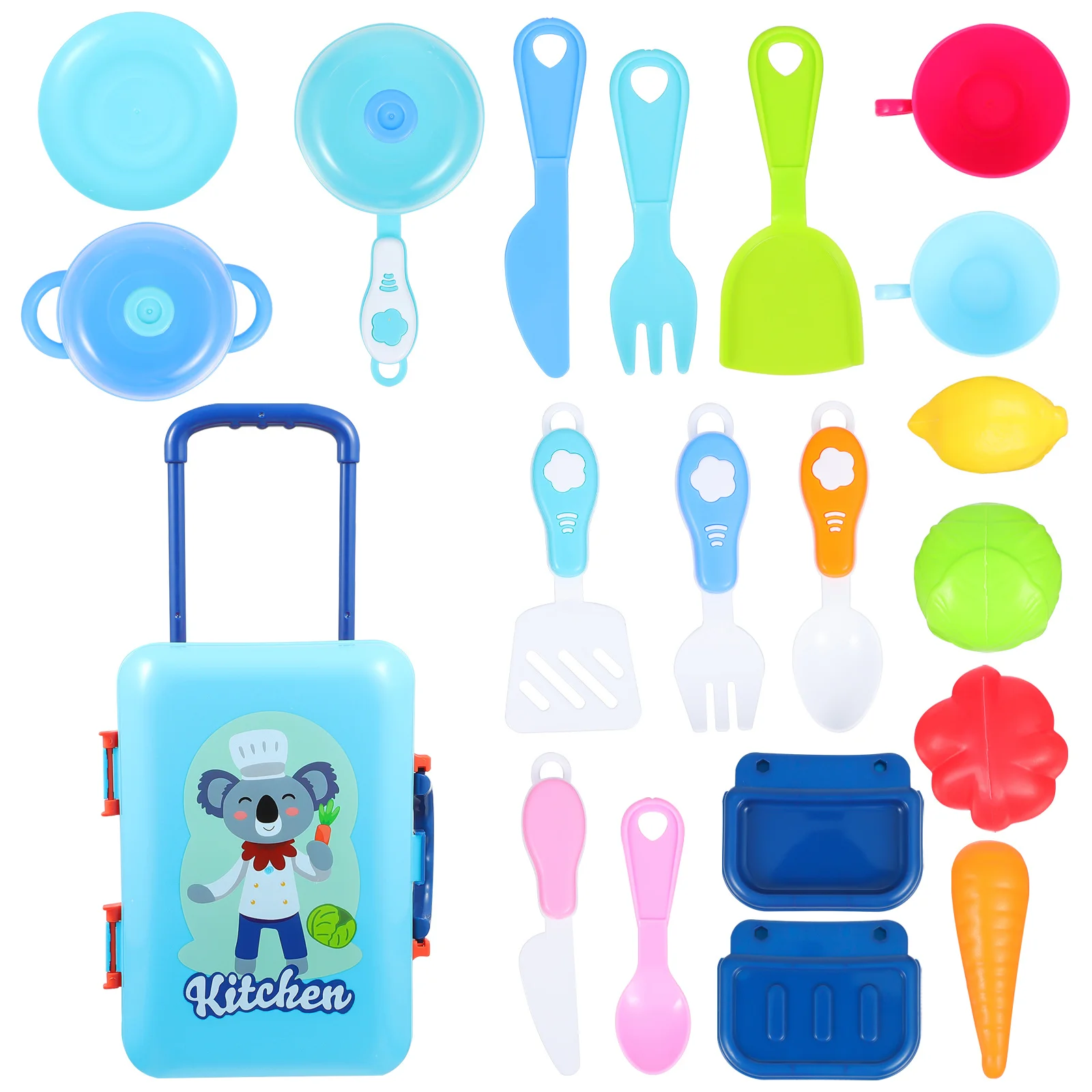 1 セットキッチンごっこ遊びクリエイティブシミュレーション子供ギフト耐久性のあるプラスチックロールプレイ教育玩具子供ギフト