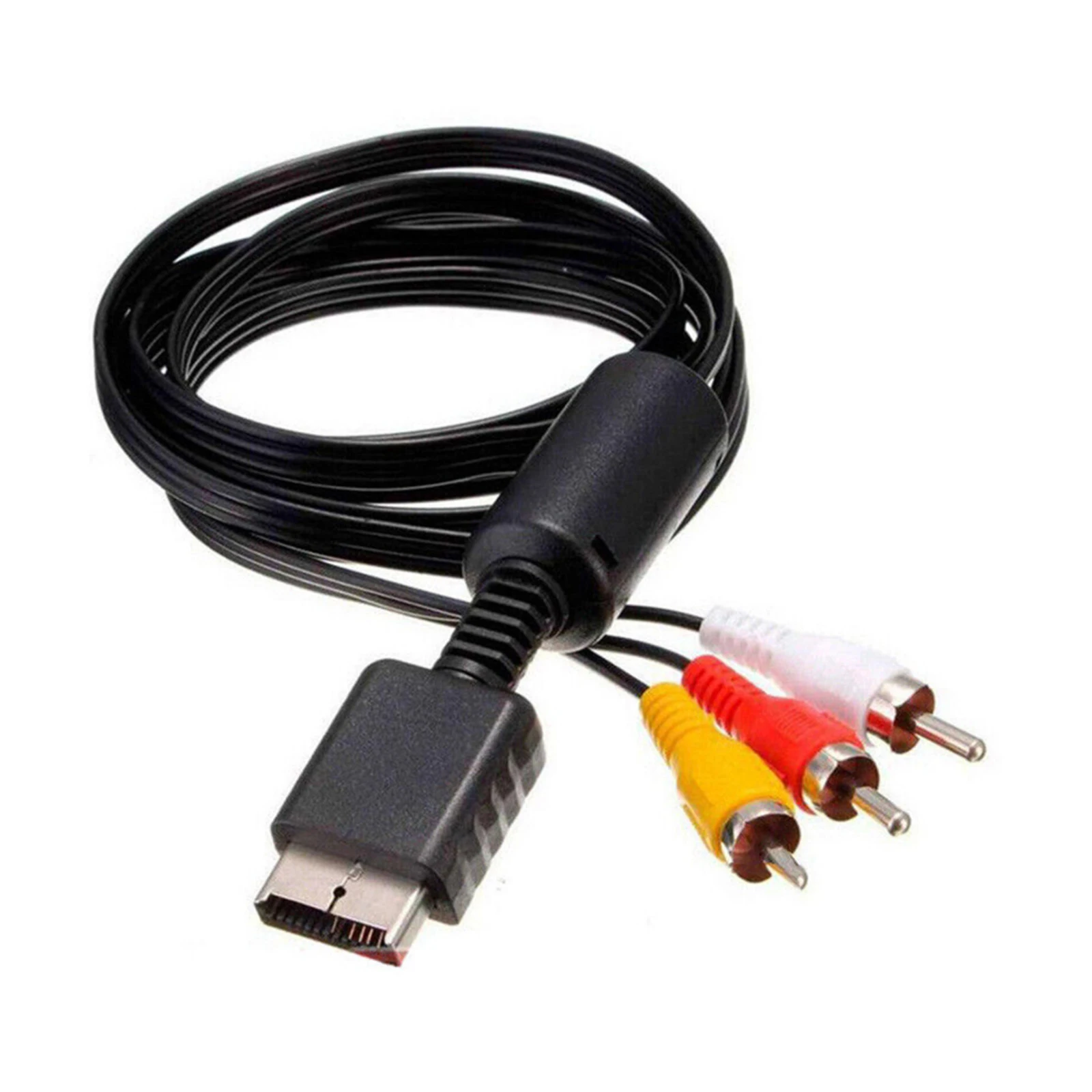 AV Audio Video A/V TV Cable Cord For Nintendo  PS2/ For PS3 Game Console Connecting Three-row  Line For SONY Playstation 2 3