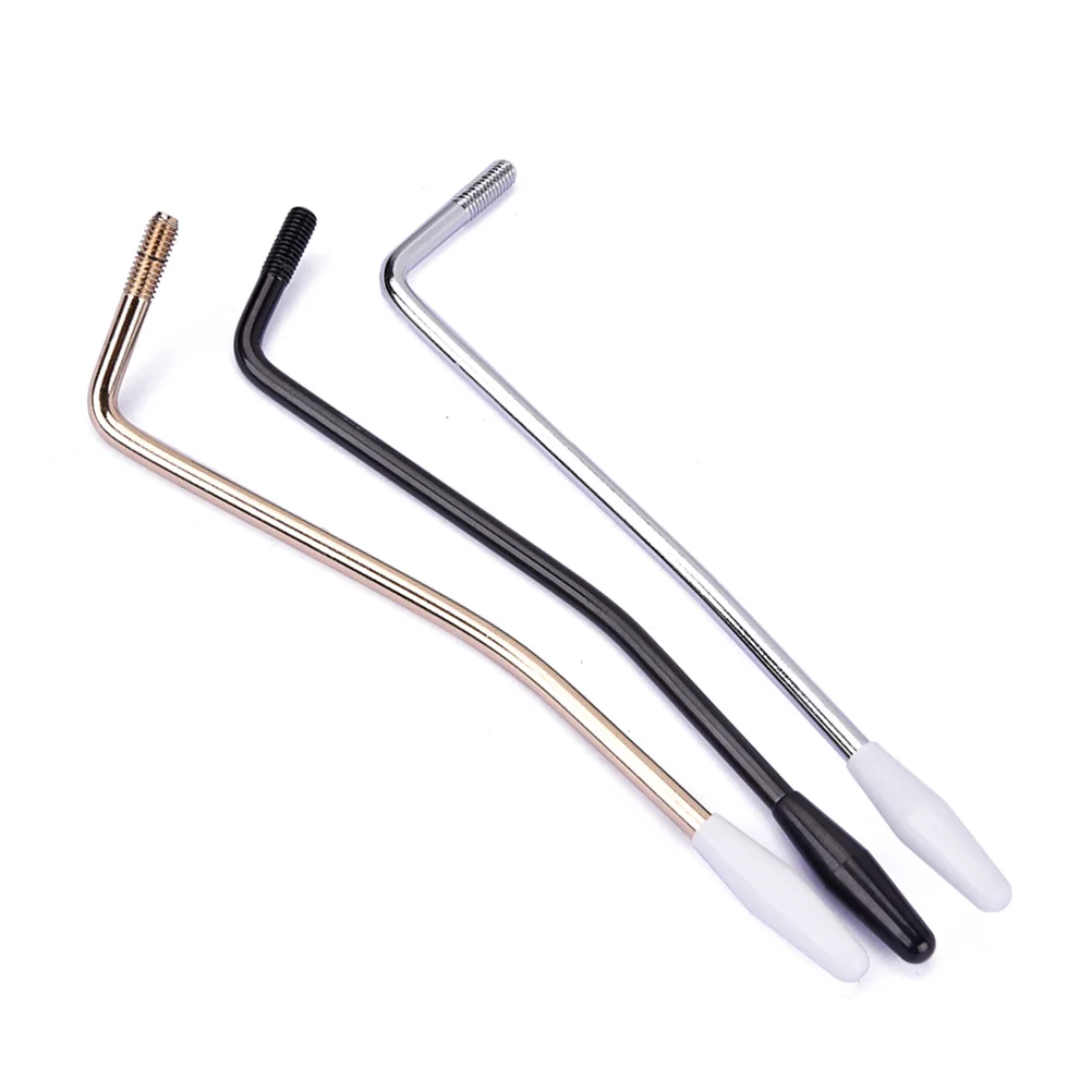 3 PCS Guitar String Tension Adjustment Whammy Bar Single Tremolo Bridge System Parts Component Tone Change Arm